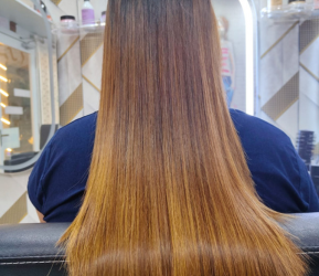 Hair Styling at Infinity Aura Salon